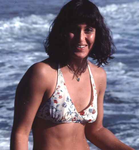 Debbie Poochigian, Pescadero Beach, California. 1976 