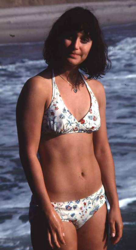 Debbie Poochigian, Pescadero Beach, California. 1976 