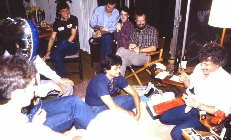 Lemmie, Norm, Jamie, Ted, Steven. 1979 birthday party