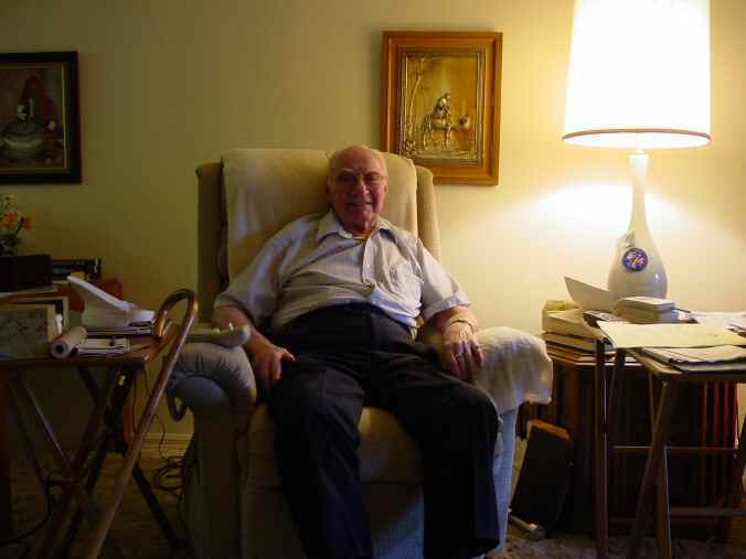 Uncle Ken Wolf, Lake Port Square, Florida, 2003